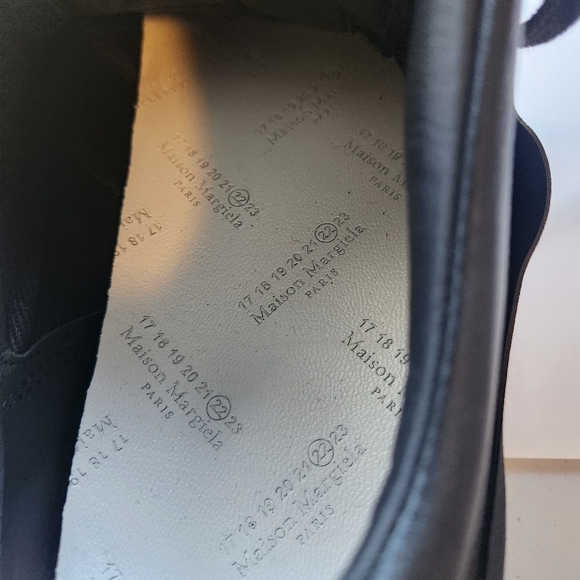 Maison Margiela Black Low-Top Sneakers size 43 BNWOB - Picture 13 of 16